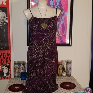 City Triangles size M elasticized festival dress